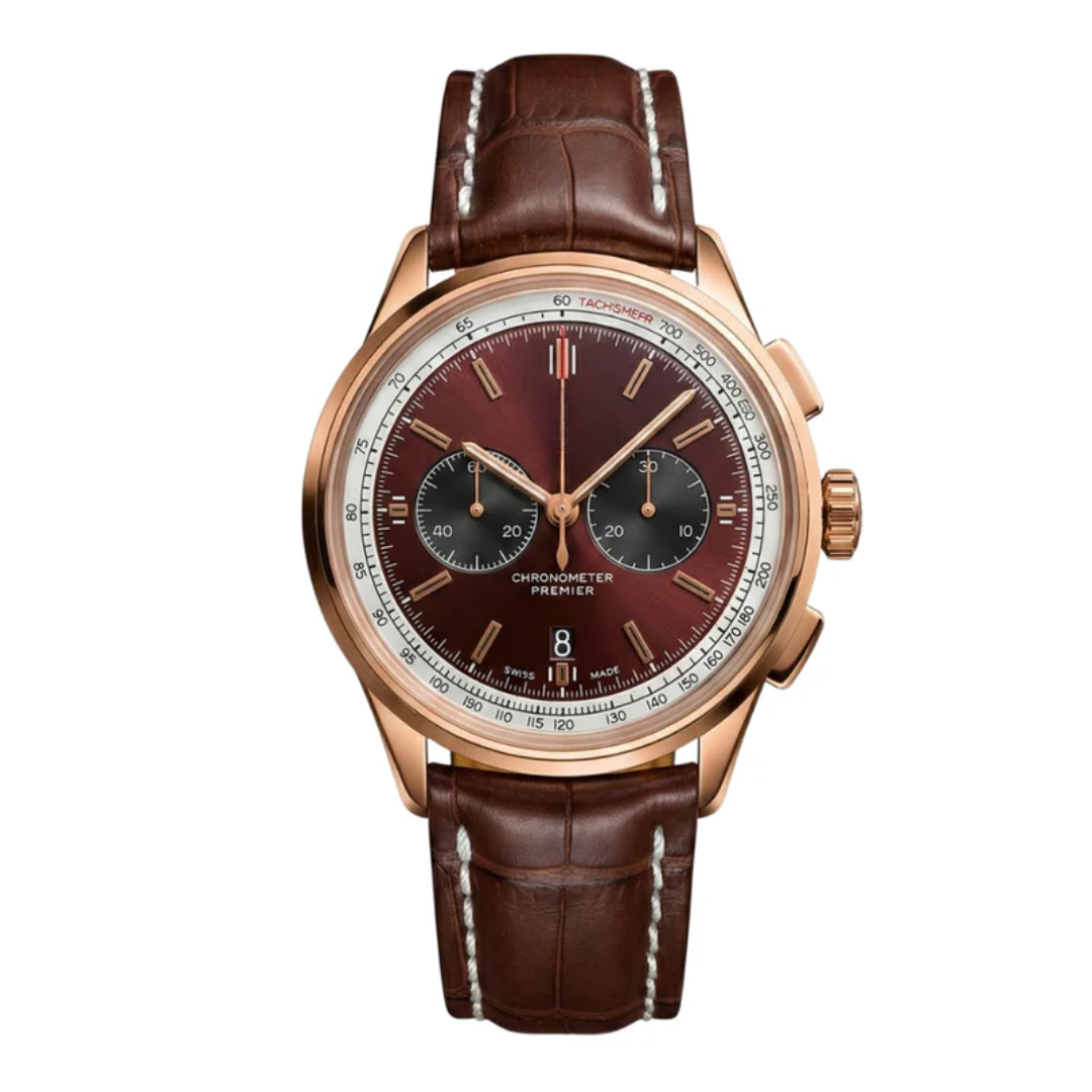 Classic Chrono Heritage – Brown Dial | Leather Strap